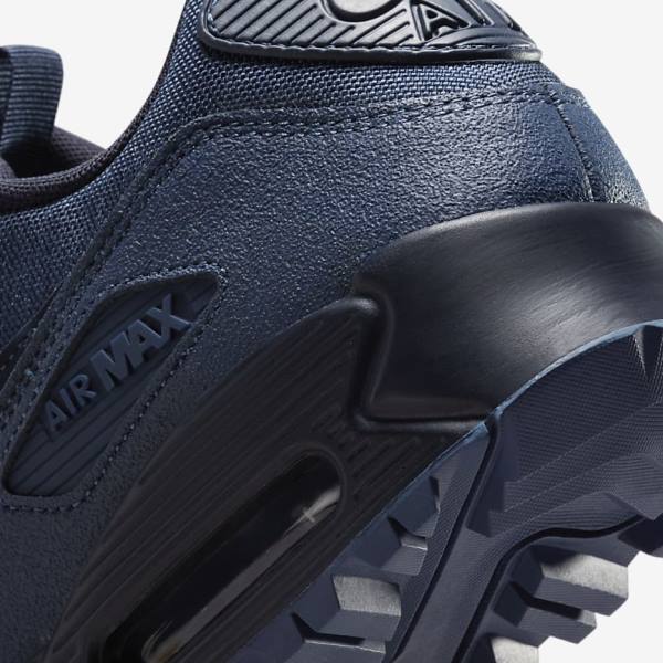 Nike Air Max 90 Surplus Sneakers Herren Navy | NK190EDY