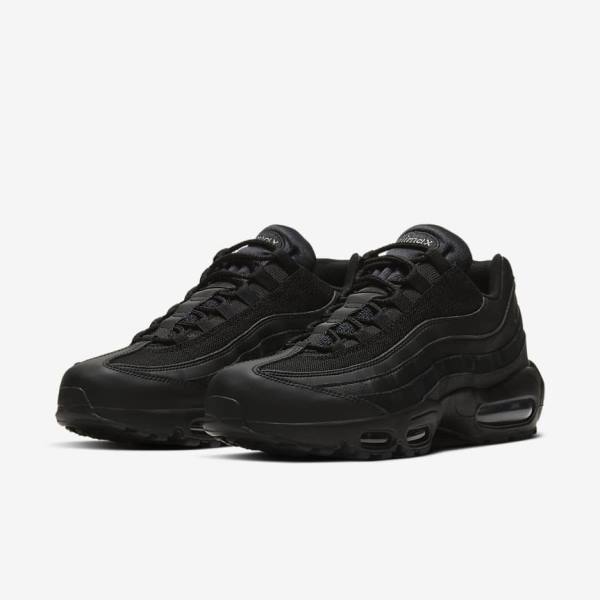 Nike Air Max 95 Essential Sneakers Herren Schwarz Dunkelgrau | NK248BUO