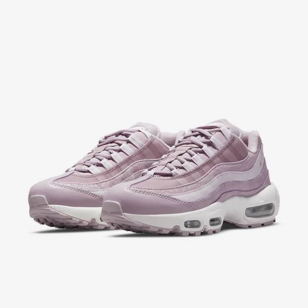 Nike Air Max 95 Sneakers Damen Metal | NK218QYP