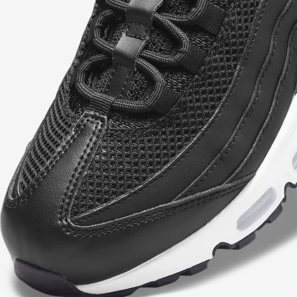 Nike Air Max 95 Sneakers Damen Schwarz Weiß | NK092NXY