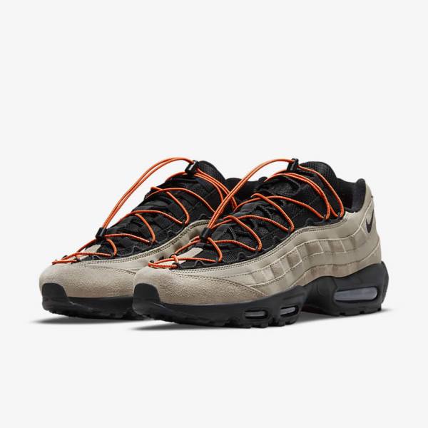 Nike Air Max 95 Sneakers Herren Khaki Orange | NK657VAP