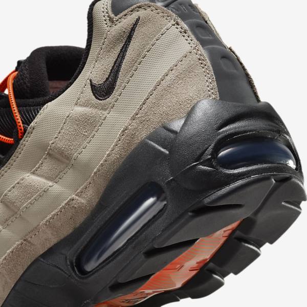 Nike Air Max 95 Sneakers Herren Khaki Orange | NK657VAP