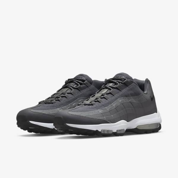 Nike Air Max 95 UL Sneakers Herren Grau Weiß Schwarz | NK408TNJ