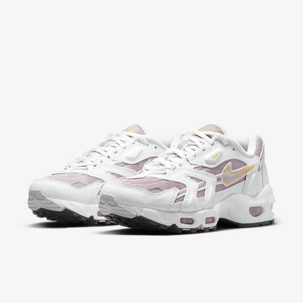 Nike Air Max 96 2 Sneakers Damen Weiß Lila Rosa Lila | NK398DTL