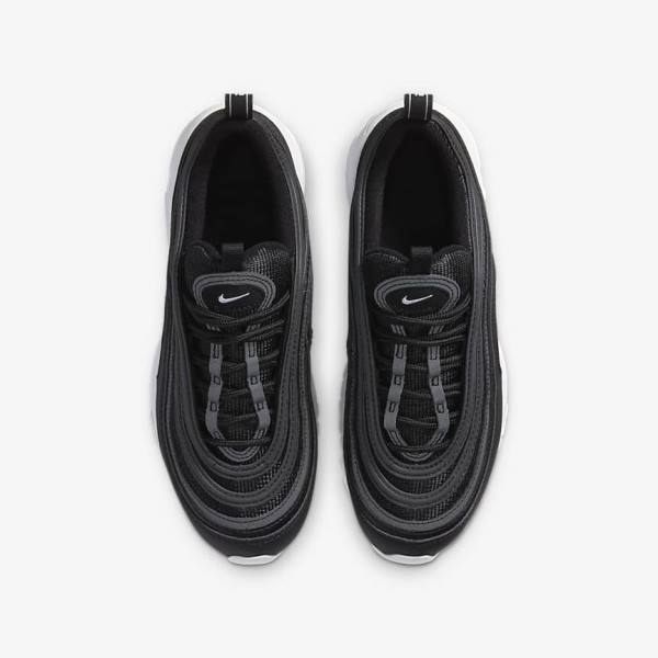 Nike Air Max 97 Older Sneakers Kinder Schwarz Weiß | NK405RLN