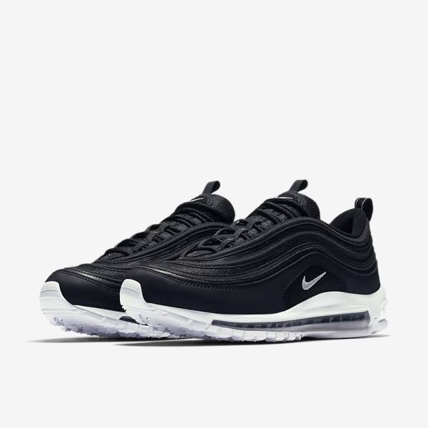 Nike Air Max 97 Sneakers Herren Schwarz Weiß | NK687FAJ