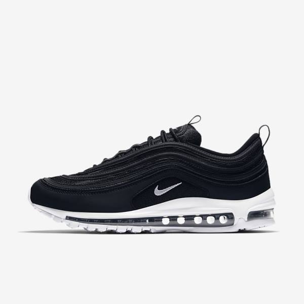 Nike Air Max 97 Sneakers Herren Schwarz Weiß | NK687FAJ