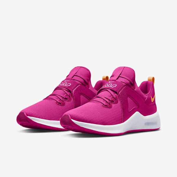 Nike Air Max Bella TR 5 Sportschuhe Damen Rosa Weiß Gelb | NK173AWP