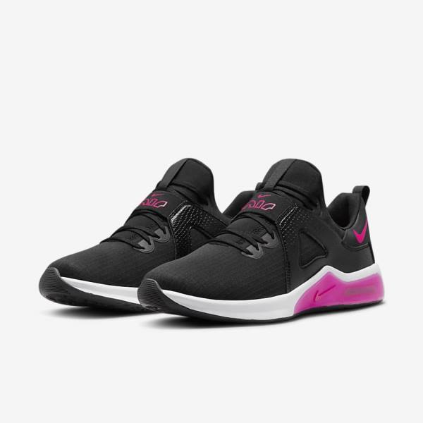 Nike Air Max Bella TR 5 Sportschuhe Damen Schwarz Weiß Rosa | NK430SMD