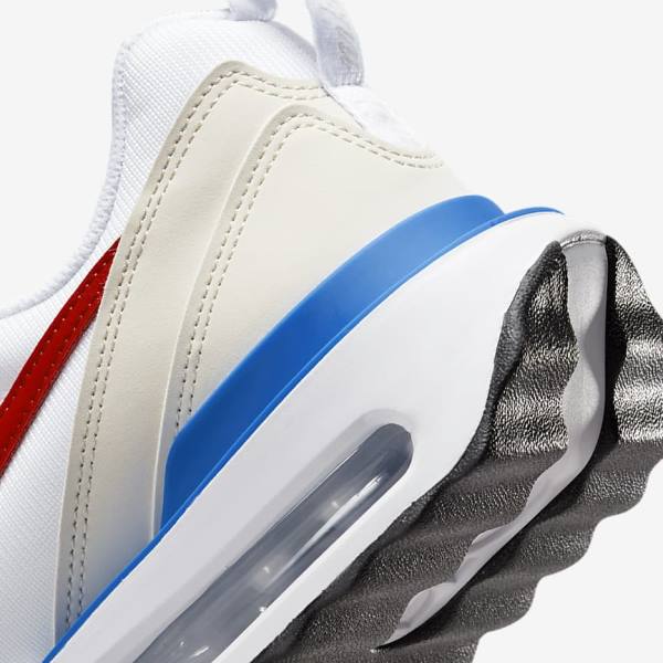 Nike Air Max Dawn Sneakers Herren Weiß Blau Schwarz Rot | NK270YHS