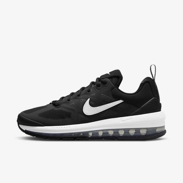 Nike Air Max Genome Sneakers Herren Schwarz Dunkelgrau Weiß | NK628SIJ