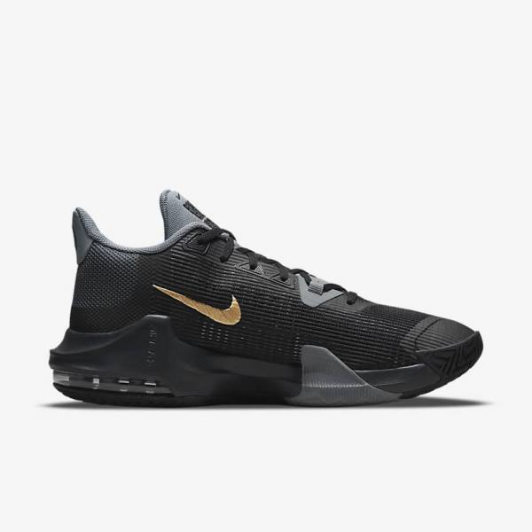 Nike Air Max Impact 3 Basketballschuhe Damen Metal Gold | NK510RJY