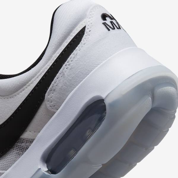 Nike Air Max Motif Older Sneakers Kinder Weiß Schwarz | NK796MPL