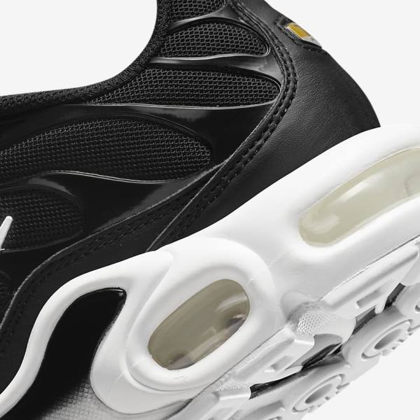 Nike Air Max Plus Sneakers Damen Schwarz Weiß | NK725UYD