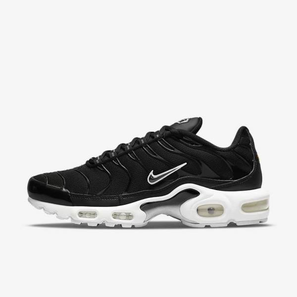 Nike Air Max Plus Sneakers Damen Schwarz Weiß | NK725UYD