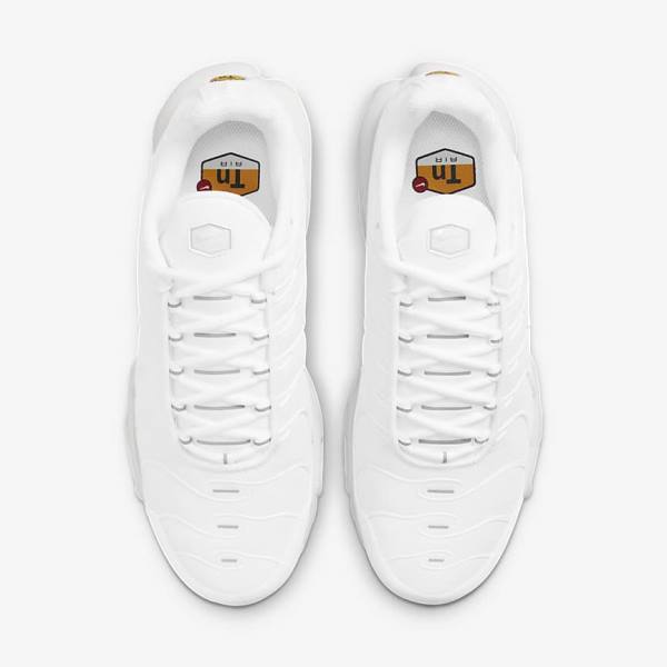 Nike Air Max Plus Sneakers Damen Weiß Platin Weiß | NK937GNA