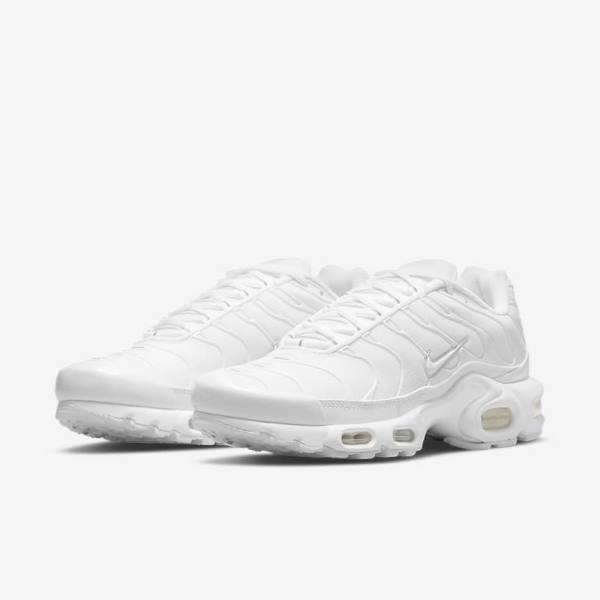 Nike Air Max Plus Sneakers Damen Weiß Platin Weiß | NK937GNA