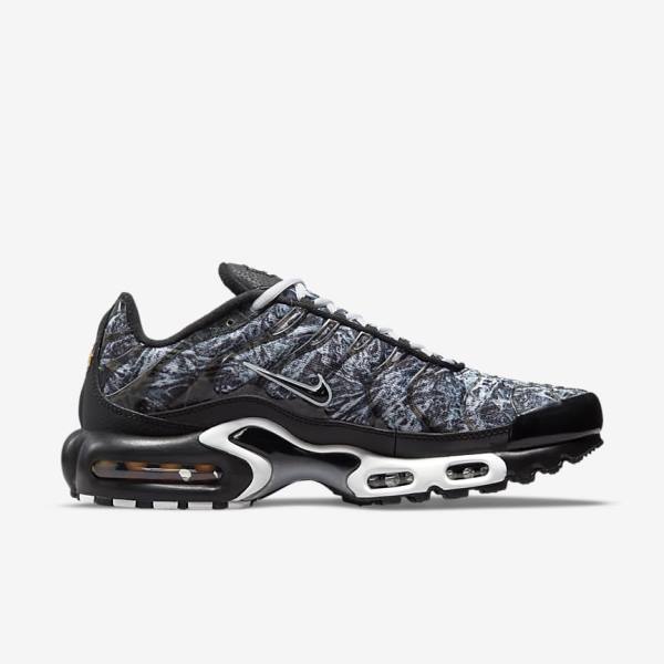 Nike Air Max Plus Sneakers Herren Schwarz Weiß Dunkelgrau Schwarz | NK052FCW