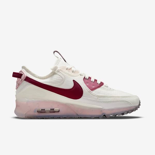 Nike Air Max Terrascape 90 Sneakers Damen Weiß Rosa Bordeaux | NK015JMG