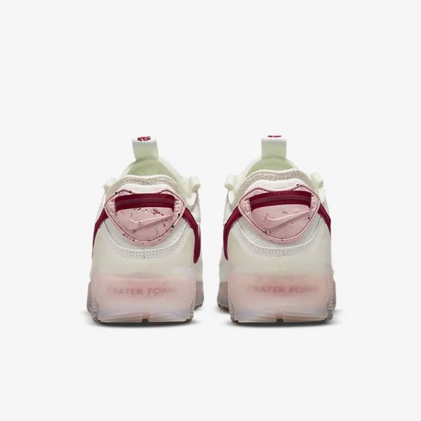 Nike Air Max Terrascape 90 Sneakers Damen Weiß Rosa Bordeaux | NK015JMG