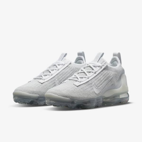 Nike Air VaporMax 2021 FK Sneakers Damen Metal | NK534ONB