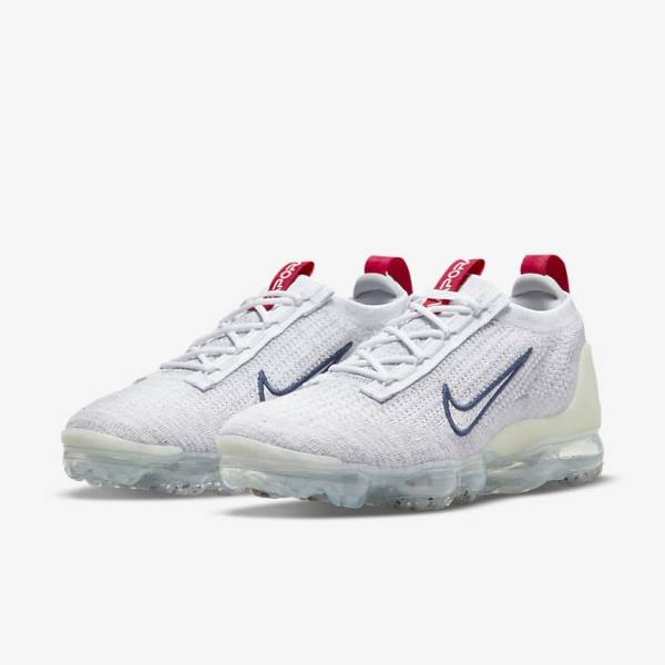 Nike Air VaporMax 2021 Flyknit Sneakers Damen Navy | NK693JEO