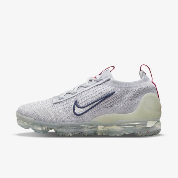 Nike Air VaporMax 2021 Flyknit Sneakers Damen Navy | NK693JEO