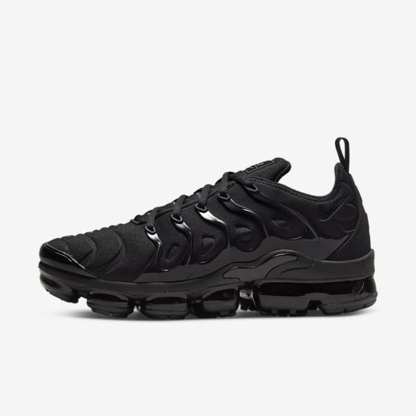 Nike Air VaporMax Plus Sneakers Herren Schwarz Dunkelgrau | NK015TQV