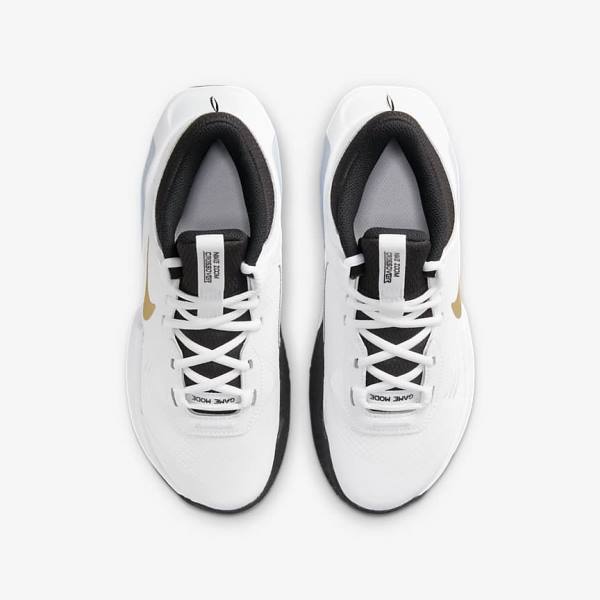 Nike Air Zoom Crossover Older Basketballschuhe Kinder Metal Gold | NK651BUA