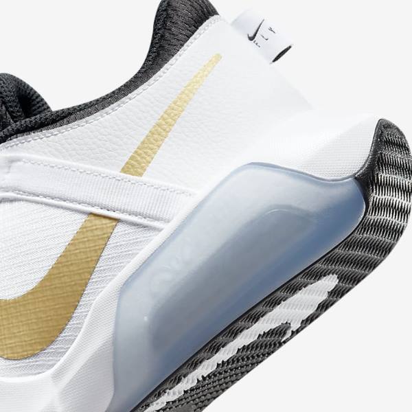 Nike Air Zoom Crossover Older Basketballschuhe Kinder Metal Gold | NK651BUA