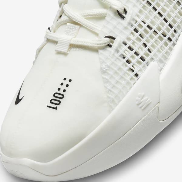 Nike Air Zoom G.T. Jump Basketballschuhe Herren Weiß Schwarz Weiß | NK473QBK