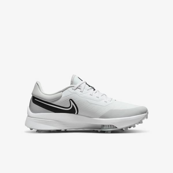 Nike Air Zoom Infinity Tour NEXT% Golfschuhe Herren Weiß Grau Türkis Schwarz | NK270WXC