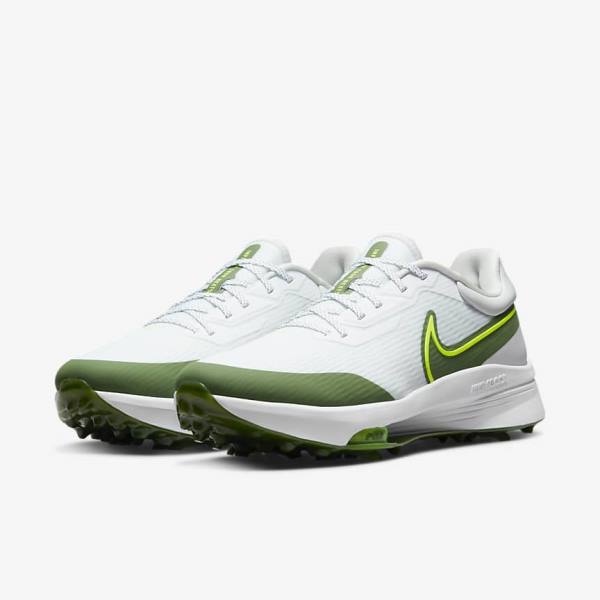 Nike Air Zoom Infinity Tour NEXT% Golfschuhe Herren Weiß Platin | NK712KWL