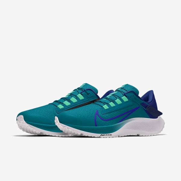 Nike Air Zoom Pegasus 38 By You Straßen Laufschuhe Herren Mehrfarbig | NK091VHZ