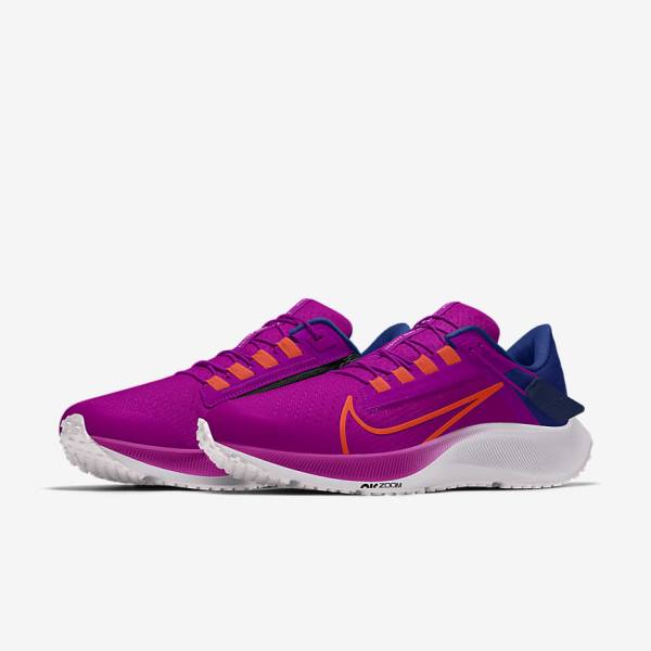 Nike Air Zoom Pegasus 38 By You Straßen Laufschuhe Damen Mehrfarbig | NK793SDE