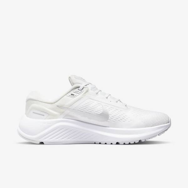 Nike Air Zoom Structure 24 Straßen Laufschuhe Damen Metal | NK697RLV