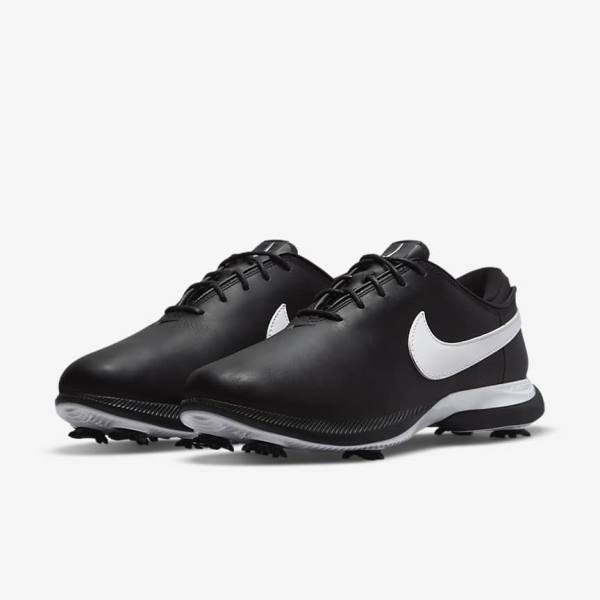 Nike Air Zoom Victory Tour 2 Golfschuhe Herren Schwarz Weiß | NK814LJB