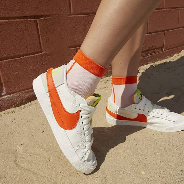 Nike Blazer Low 77 Jumbo Sneakers Damen Orange | NK328PGJ