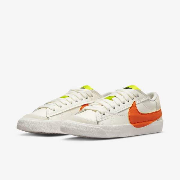 Nike Blazer Low 77 Jumbo Sneakers Damen Orange | NK328PGJ