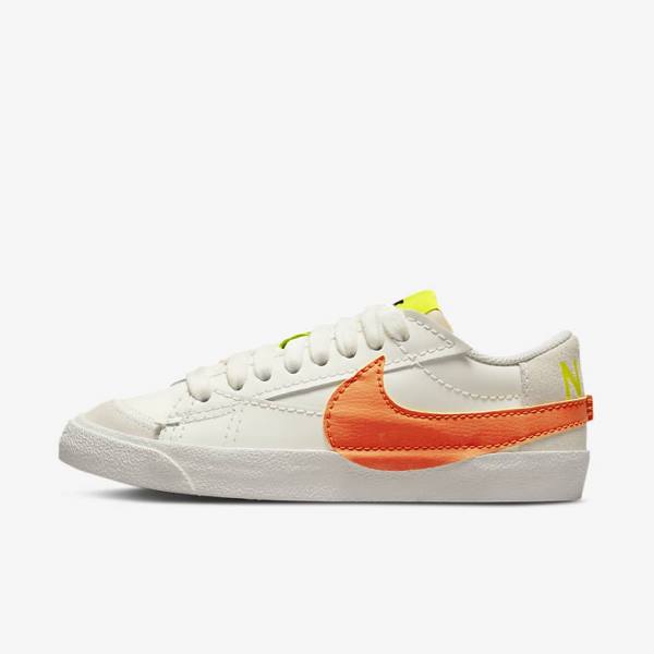 Nike Blazer Low 77 Jumbo Sneakers Damen Orange | NK328PGJ