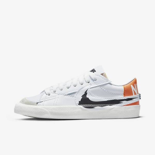 Nike Blazer Low 77 Jumbo Sneakers Herren Orange | NK579SGZ