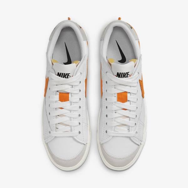 Nike Blazer Low 77 Jumbo Sneakers Herren Orange | NK621TXO