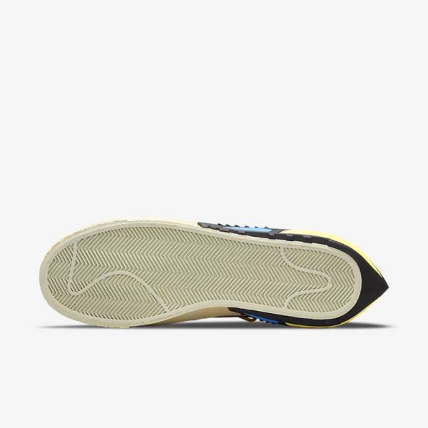 Nike Blazer Low 77 x Off-White™ Sneakers Herren Khaki | NK086PEW