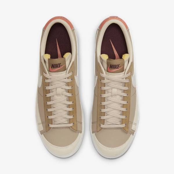 Nike Blazer Low Plattform SP Sneakers Damen Khaki | NK784QJS