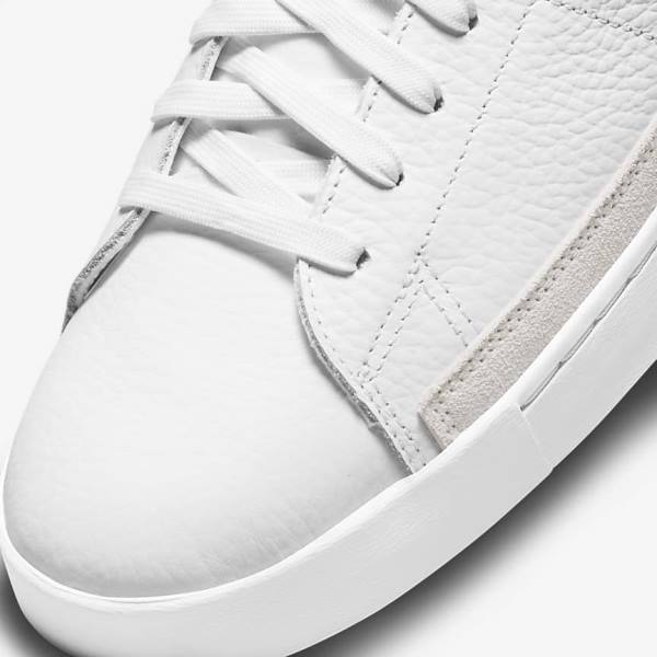 Nike Blazer Low X Sneakers Herren Weiß Hellblau Weiß | NK460RSQ