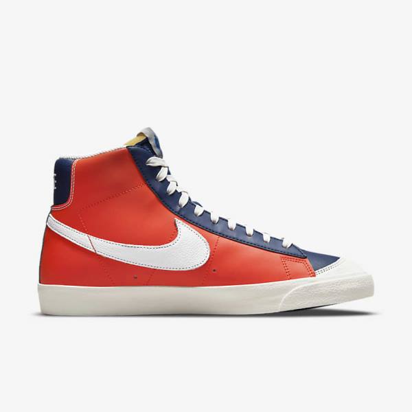 Nike Blazer Mid 77 EMB Sneakers Herren Orange | NK632MHX