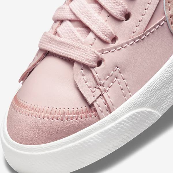 Nike Blazer Mid 77 Jumbo Sneakers Damen Rosa Rosa | NK021VND