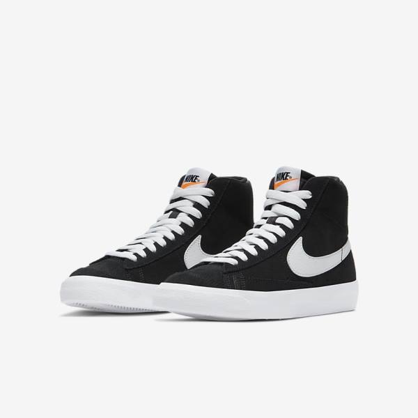 Nike Blazer Mid 77 Wildleder Older Sneakers Kinder Orange | NK721AKF