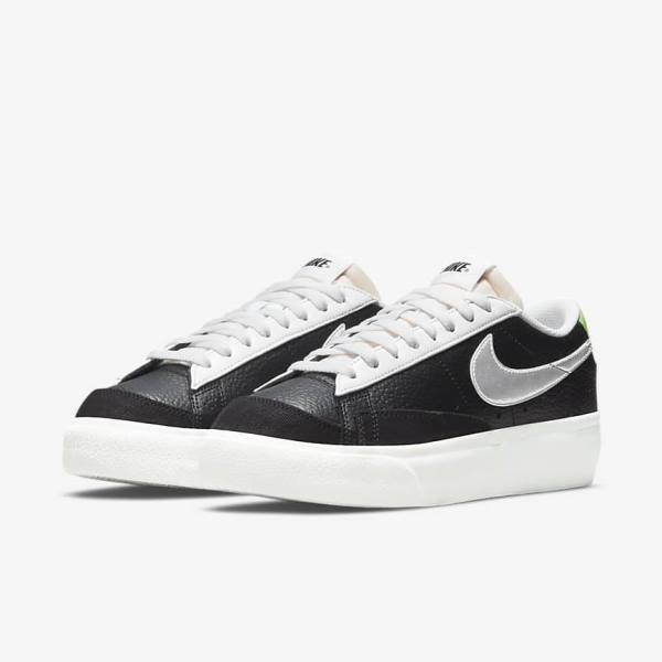 Nike Blazer Plattform Sneakers Damen Metal | NK015QDB