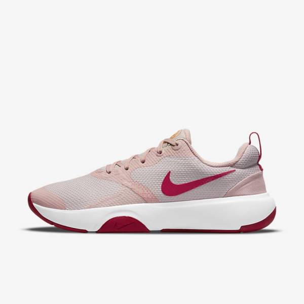 Nike City Rep TR Sportschuhe Damen Rosa Gelb Rosa | NK072XFL